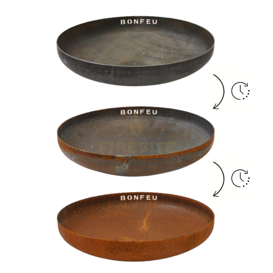 BonFeu BonBowl Vuurschaal cortenstaal 120 cm - Firesite