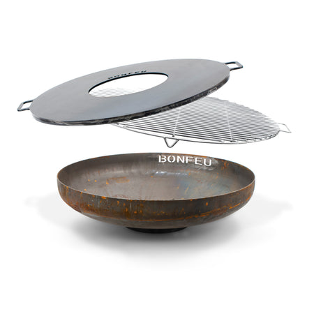 BonFeu BonBowl Vuurschaal cortenstaal 100 cm - Firesite