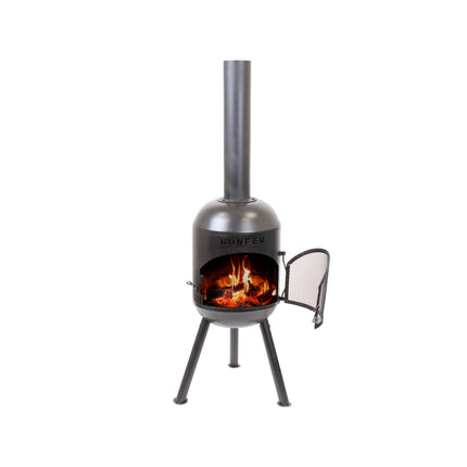 BonFeu BonSolo Buitenhaard Barbecue Zwart