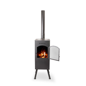 BonFeu BonCarre QLP Buitenhaard Barbecue Zwart