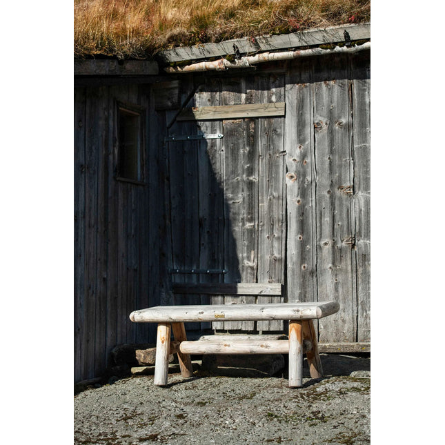 Canadian Outdoor Log Zitbank Cederhout 120 cm