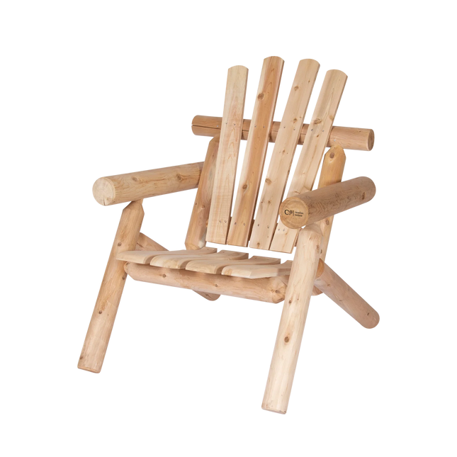 Canadian Outdoor Log Tuinstoel - Firesite