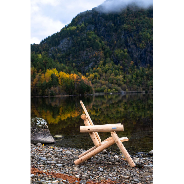 Canadian Outdoor Log Tuinstoel - Firesite