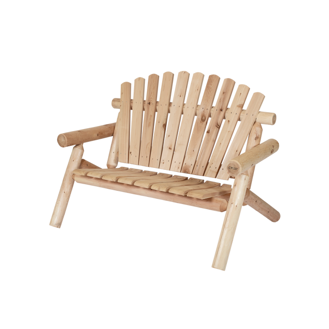 Canadian Outdoor Log Tuinbank Tweezitter Cederhout