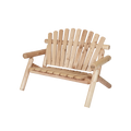 Canadian Outdoor Log Tuinbank Tweezitter Cederhout