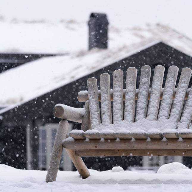 Canadian Outdoor Log Tuinbank Tweezitter Cederhout