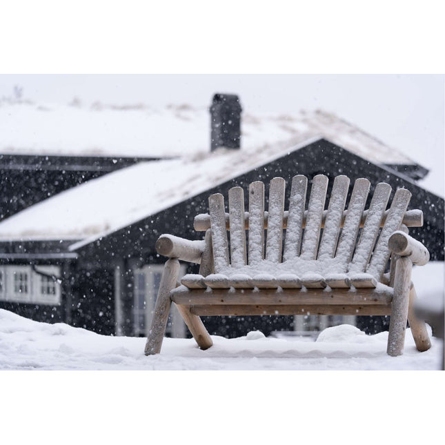 Canadian Outdoor Log Tuinbank Tweezitter Cederhout