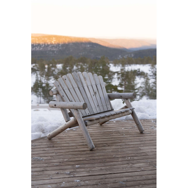 Canadian Outdoor Log Tuinbank Tweezitter Cederhout
