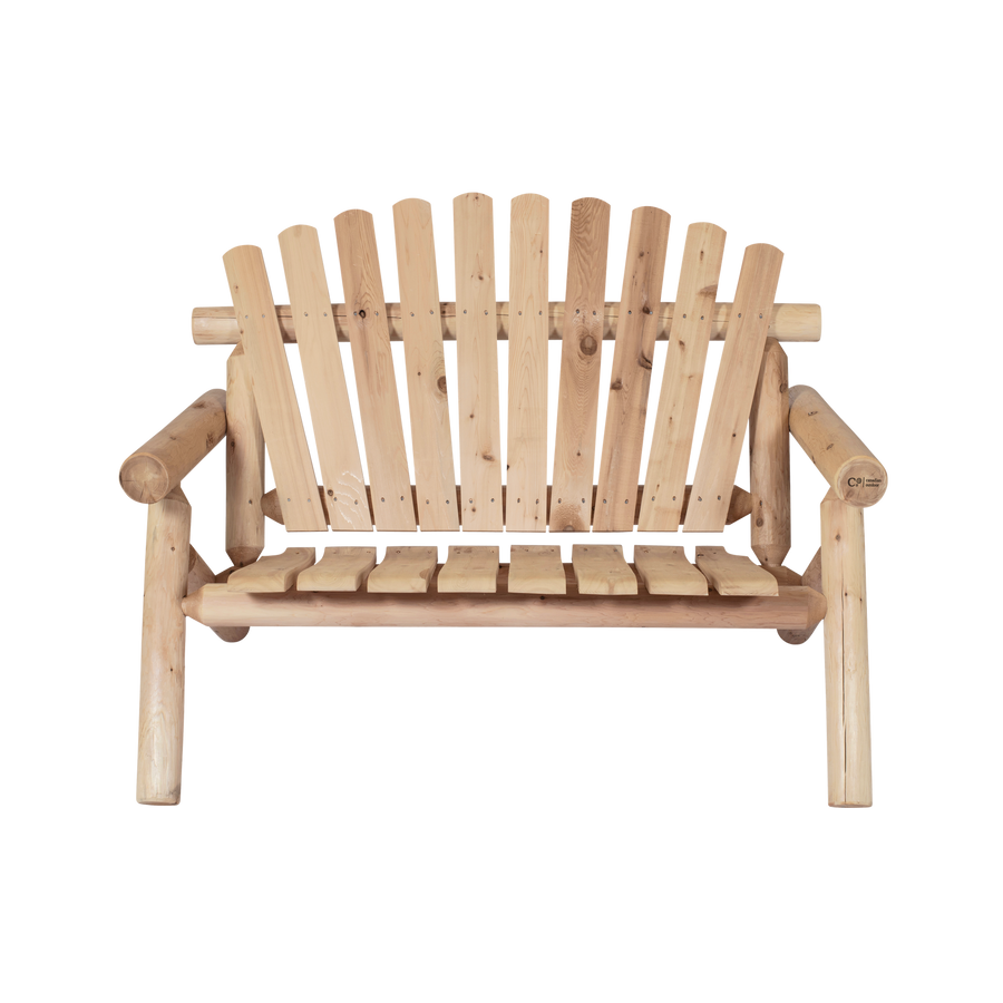 Canadian Outdoor Log Tuinbank Tweezitter Cederhout 6
