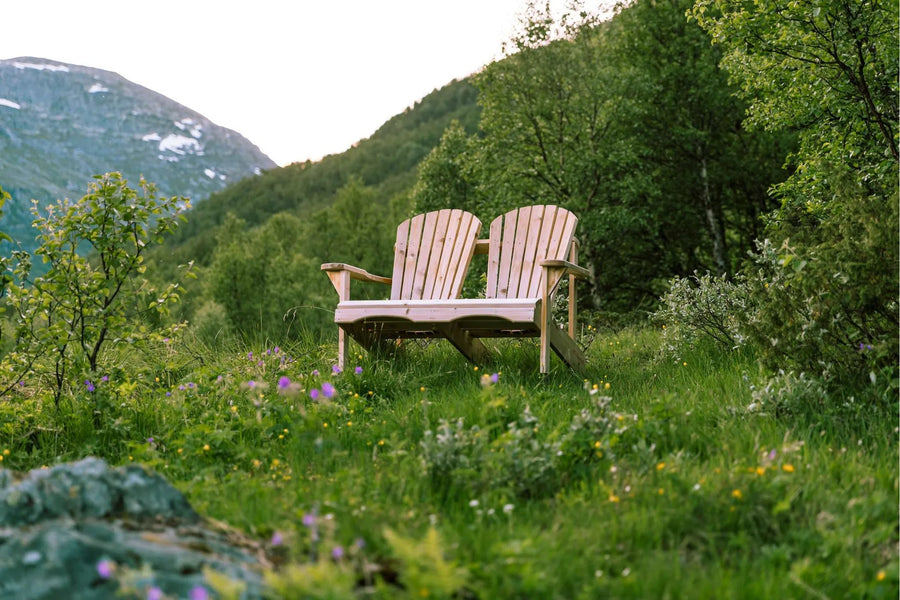 Canadian Outdoor Classic Adirondack Tuinbank Tweezitter Cederhout 2