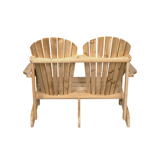 Canadian Outdoor Classic Adirondack Tuinbank Tweezitter Cederhout