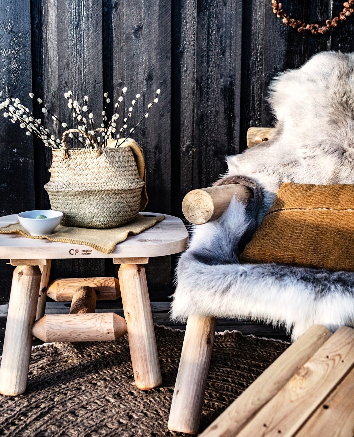 Van Buren Texel Schapenvacht Gemêleerd