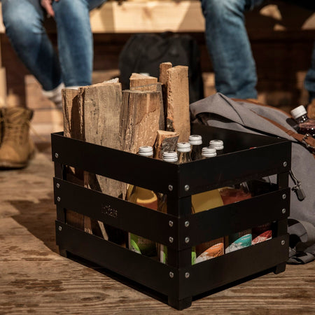 Höfats CRATE Vuurkorf cortenstaal - Firesite