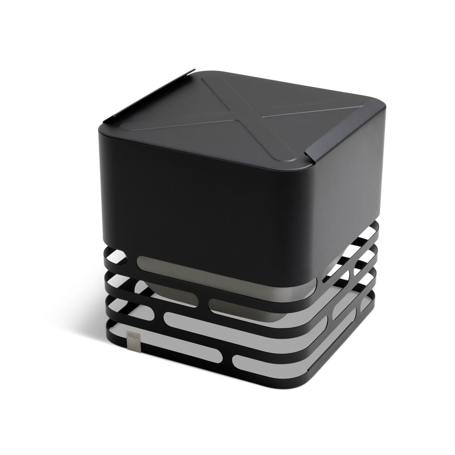 Höfats CUBE Vuurkorf Flip Set Zwart - Firesite