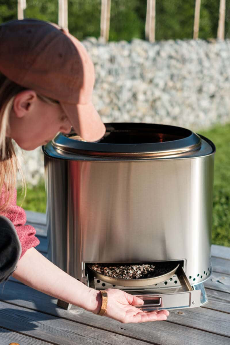 Espegard rookvrije Vuurkorf Brasa + Grillrooster 3