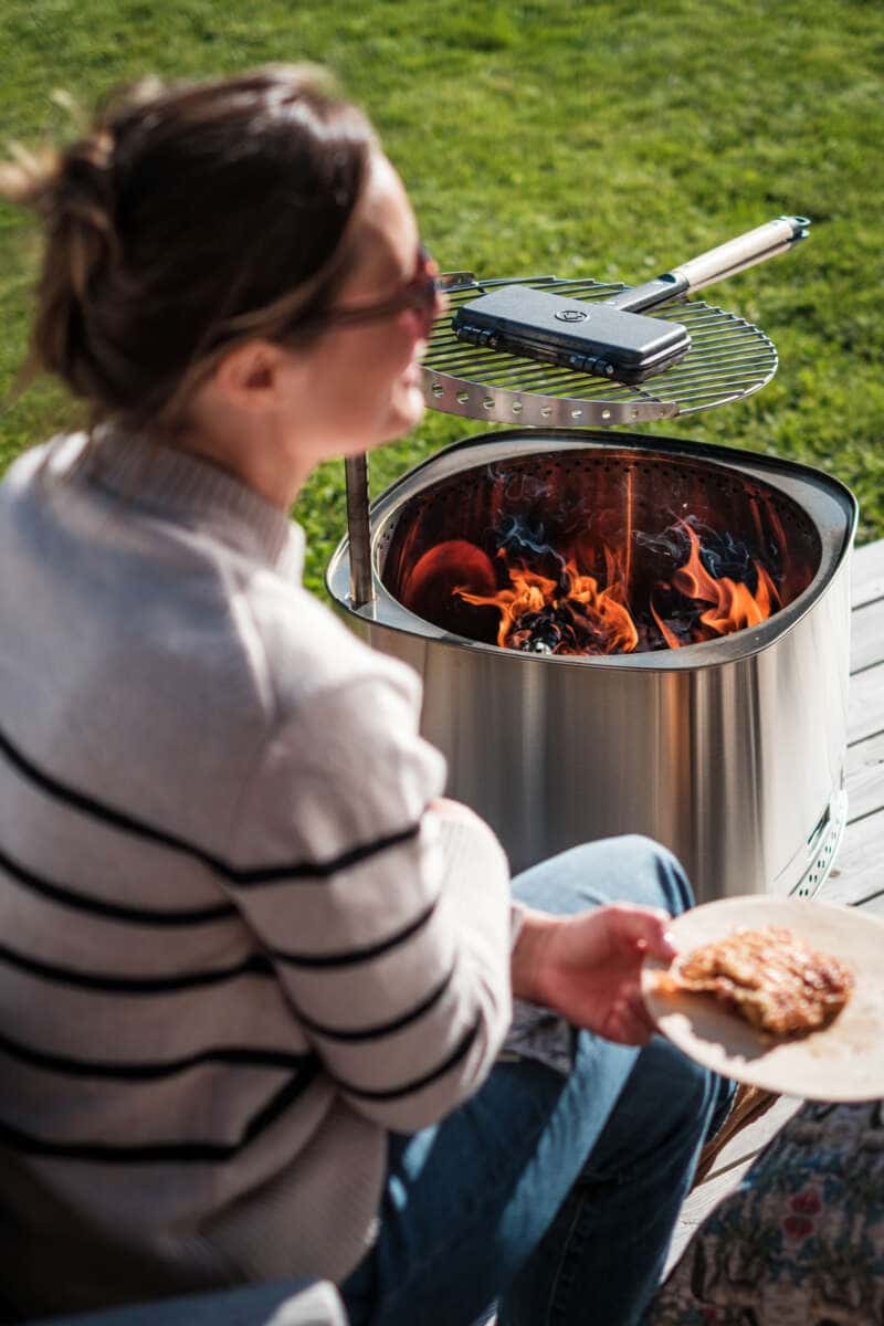 Espegard rookvrije Vuurkorf Brasa + Grillrooster 4