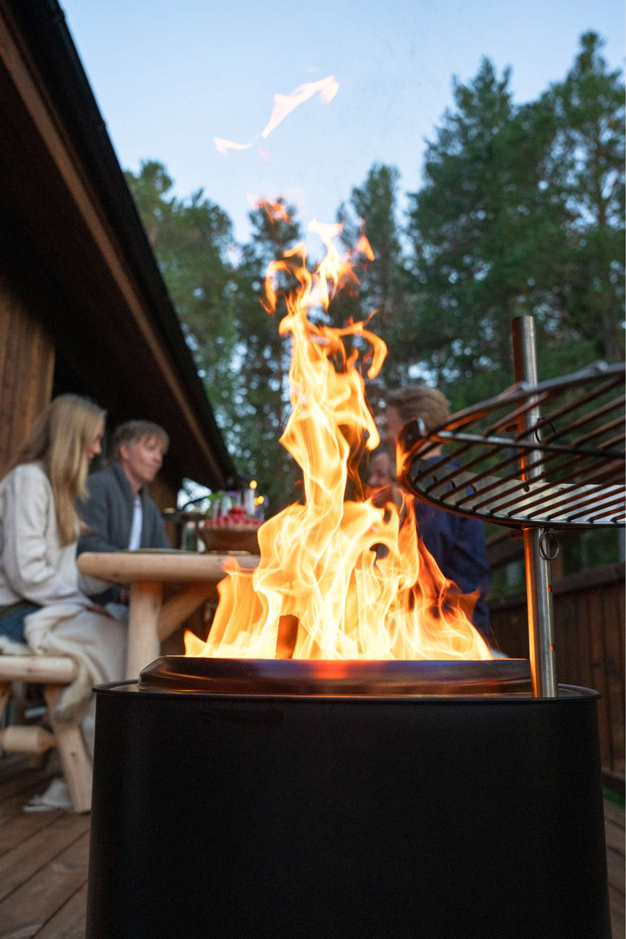 Espegard Bålbrenner Brasa rookvrije Vuurkorf 50 cm Zwart 5