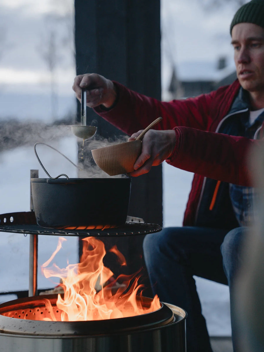 Espegard Bålbrenner Eld rookvrije Vuurkorf 50 cm met Grillrooster