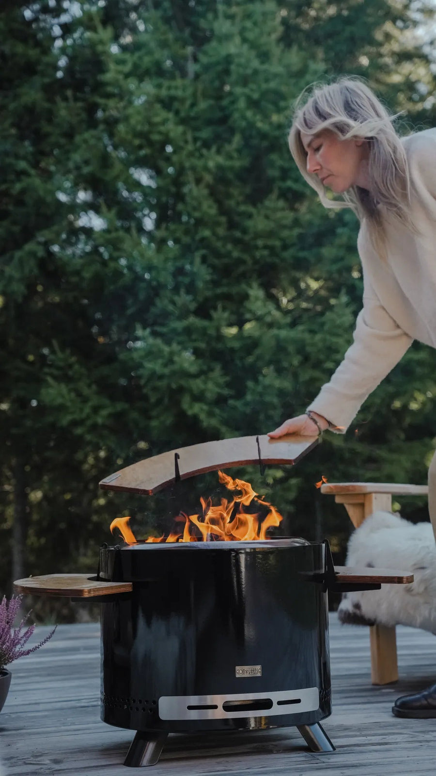 Espegard Bålbrenner Pilar II rookvrije vuurkorf