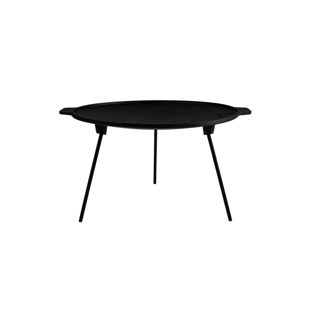 Gietijzeren grillplaat van Espegard met poten, 50 x 44 cm