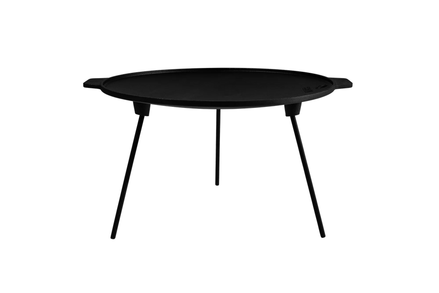 Gietijzeren grillplaat van Espegard met poten, 50 x 44 cm