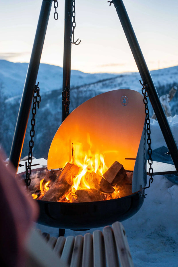 Espegard Wind- en Warmtescherm voor vuurschaal 60 cm - Firesite