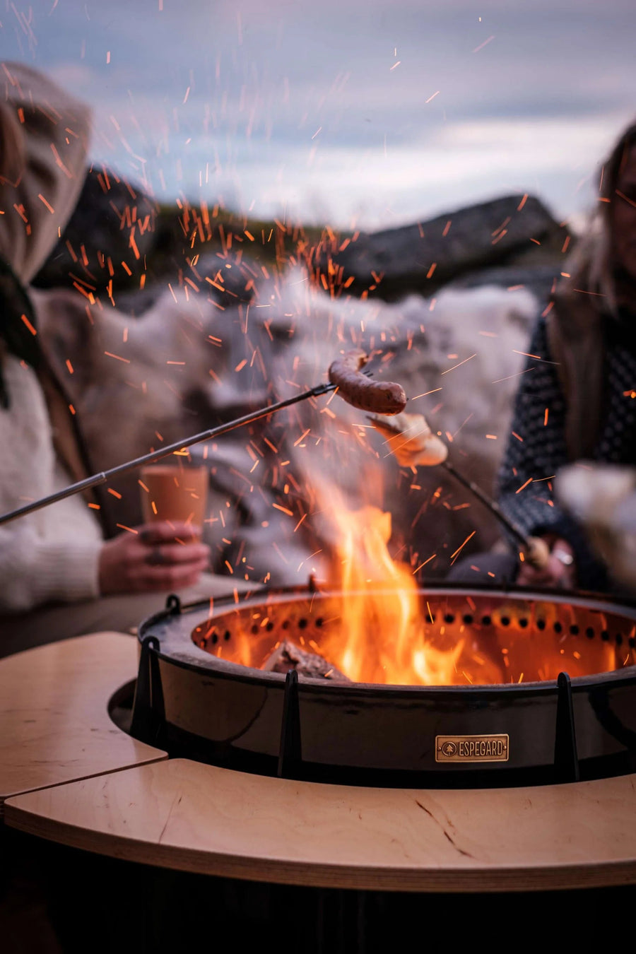 Espegard Grillspies telescopisch - Firesite