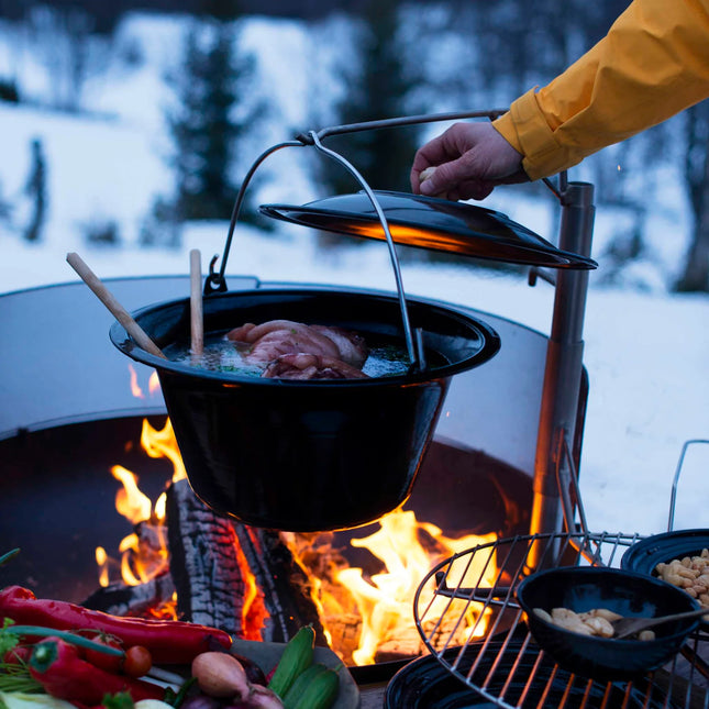 Espegard Stalen Soeppan geëmailleerd 6 liter