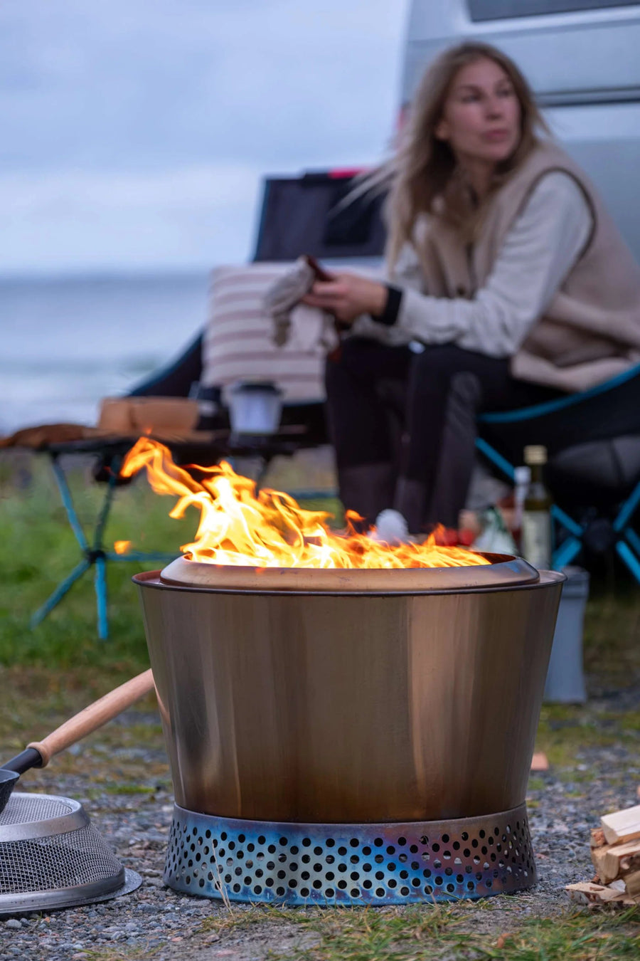 Espegard Bålbrenner Lue rookvrije Vuurkorf 50 cm - Firesite