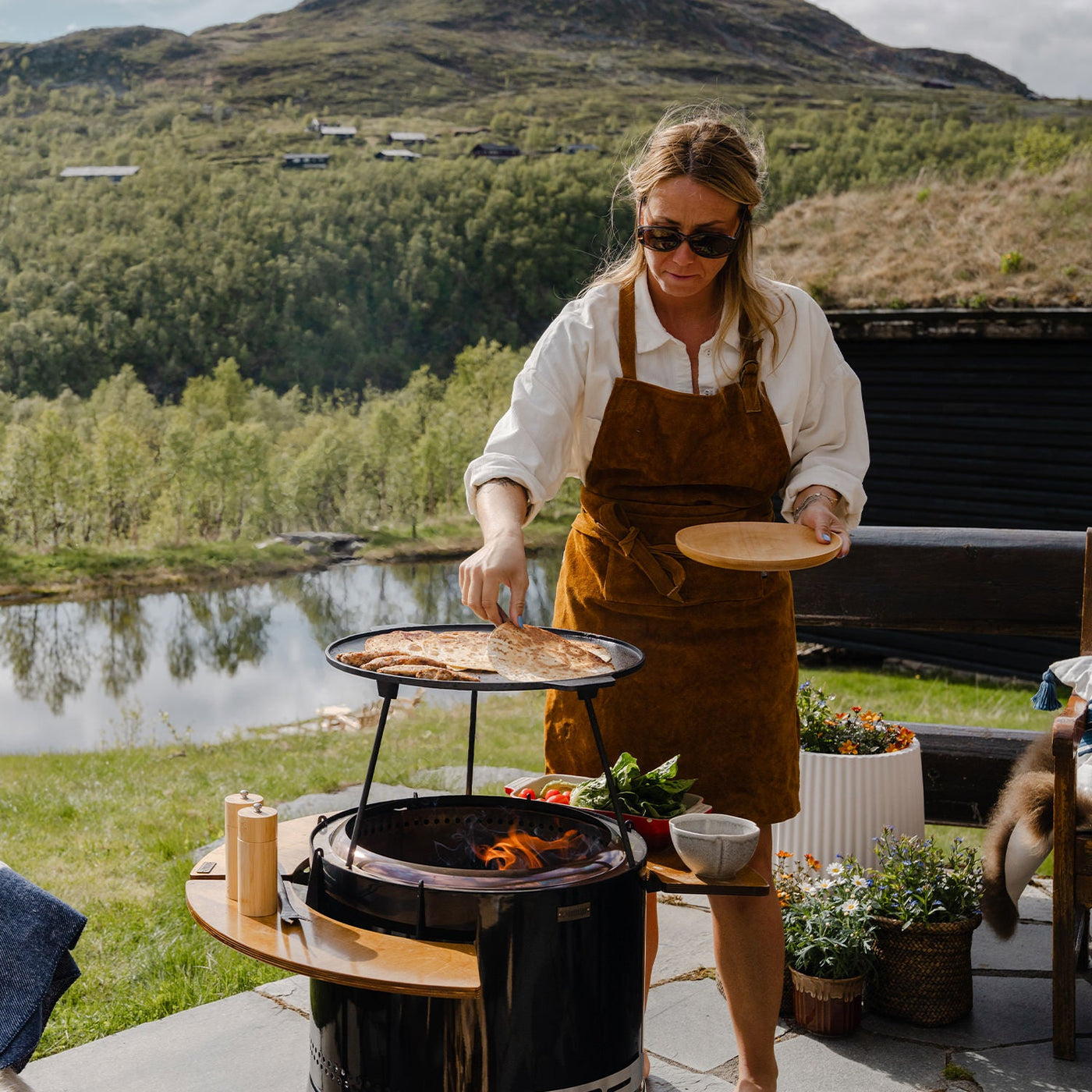 Espegard Bålbrenner Pilar II rookvrije vuurkorf