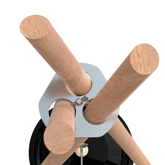 Espegard Driepoot Ring met takken gemonteerd