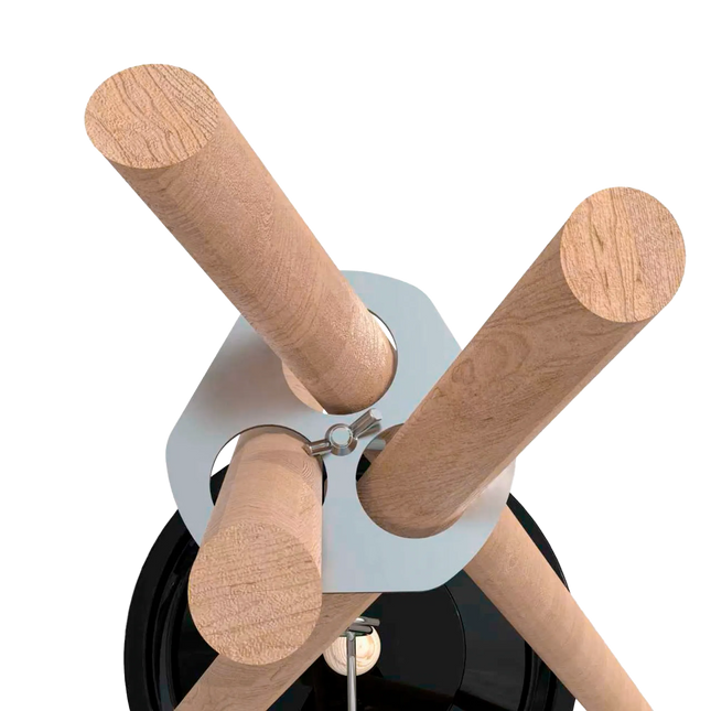 Espegard Driepoot Ring met takken gemonteerd