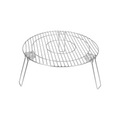 Espegard Grillrooster voor Bålbrenner vuurkorf 50 cm
