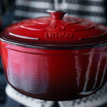 Espegard Gietijzeren Pan geëmailleerd 6 liter - Firesite