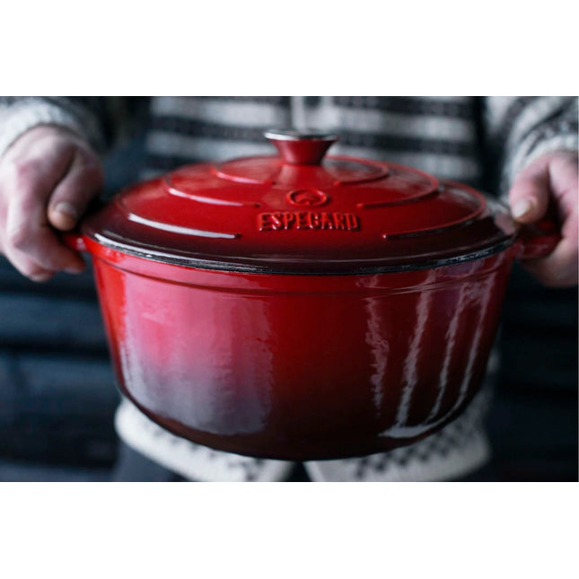 Espegard Gietijzeren Pan geëmailleerd 6 liter - Firesite