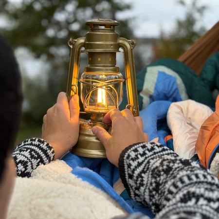 Feuerhand LED Stormlantaarn Baby Special 276 Gold - Firesite