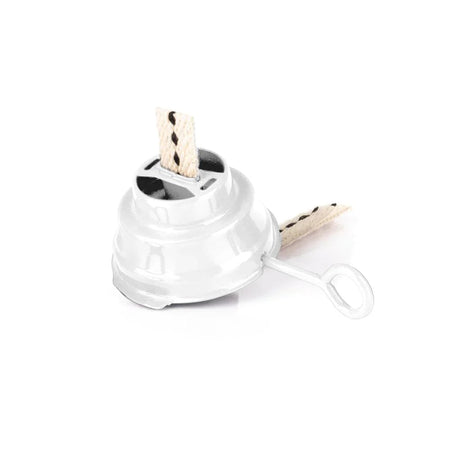 Feuerhand Brander met lont voor Baby Special 276 Stormlantaarn Pure White - Firesite
