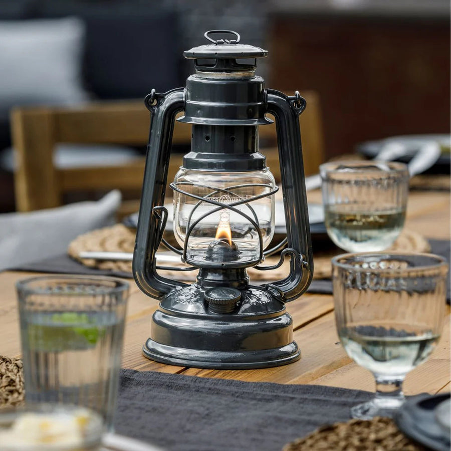 Feuerhand Stormlantaarn Baby Special 276 Anthracite Grey - Firesite