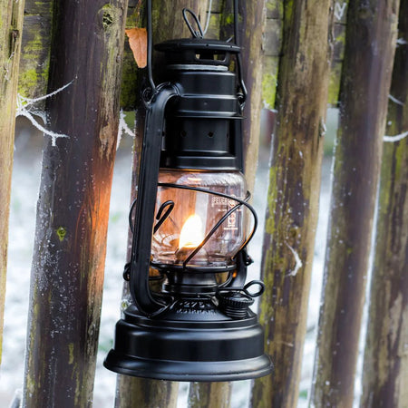 Feuerhand Stormlantaarn Baby Special 276 Matte Black - Firesite