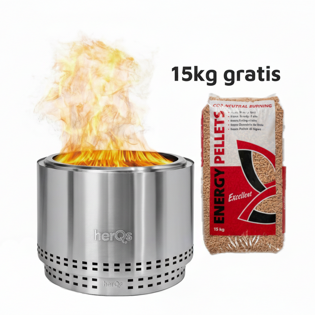 HerQs rookvrije Vuurkorf Chief 68 cm