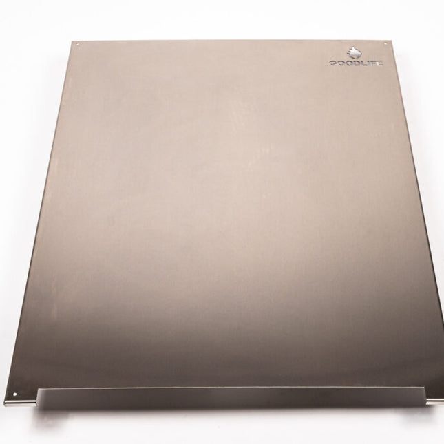 Goodlife Buitenhaard Hitteschild RVS 100x70 cm zijaanzicht