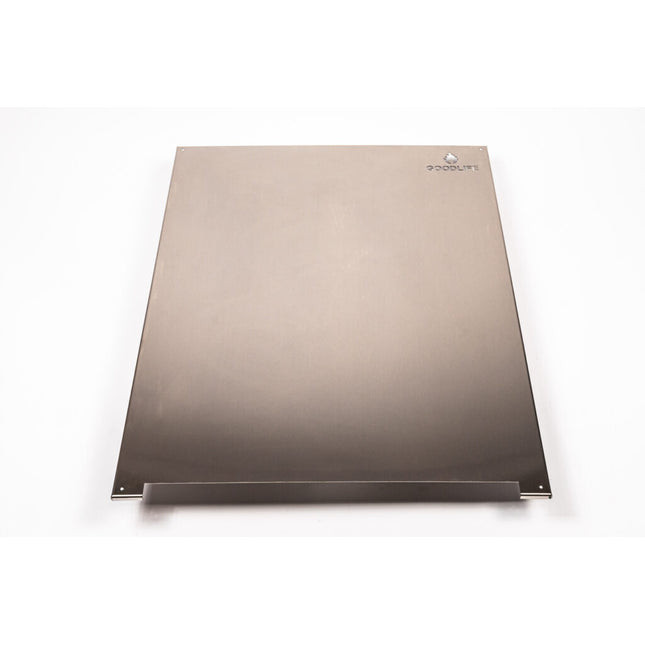 Goodlife Buitenhaard Hitteschild RVS 100x70 cm zijaanzicht