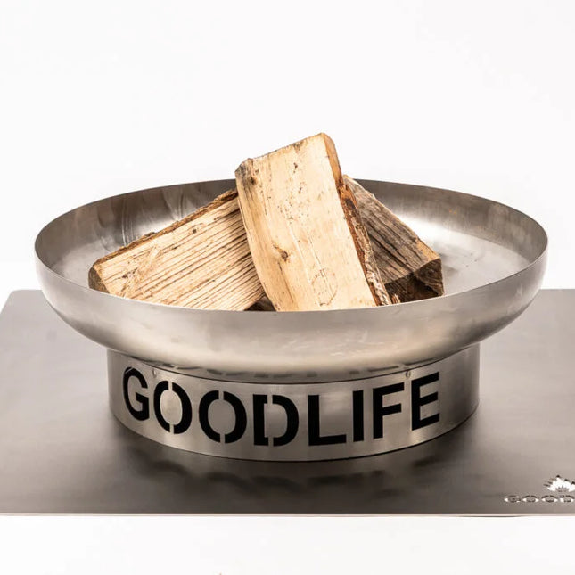 Goodlife Hittebestendige Vloerplaat RVS Vierkant 70 x 70 cm