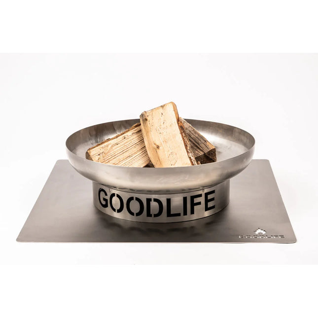 Goodlife Hittebestendige Vloerplaat RVS Vierkant 70 x 70 cm