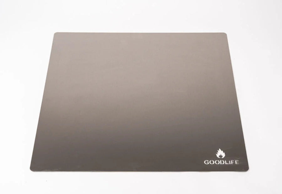 Goodlife Hittebestendige Vloerplaat RVS Vierkant 70 x 70 cm - Firesite