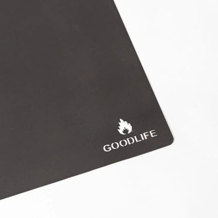 Goodlife Hittebestendige Vloerplaat RVS Zwart Vierkant 70 x 70 cm - Firesite