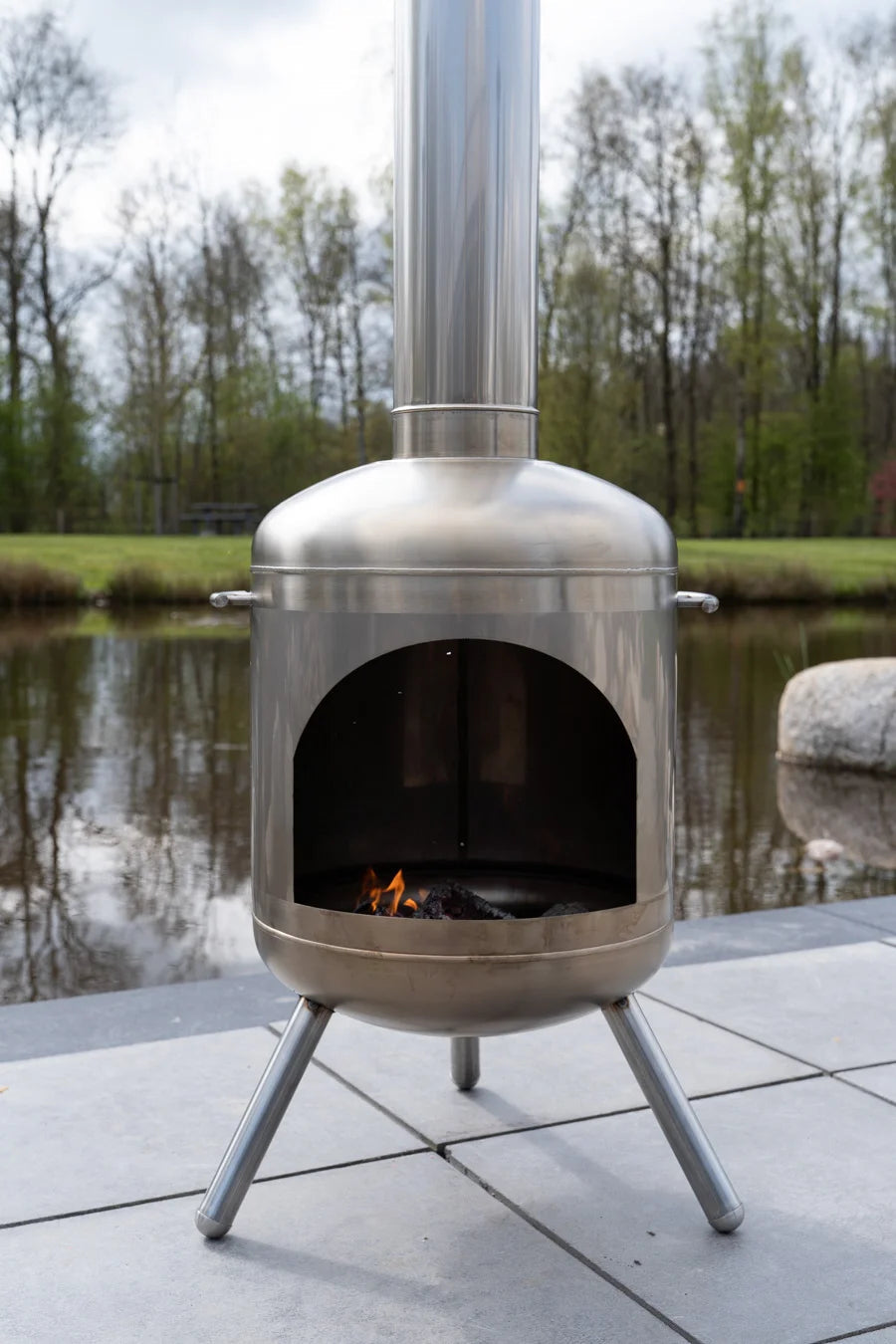Goodlife Liv Buitenhaard RVS - Firesite