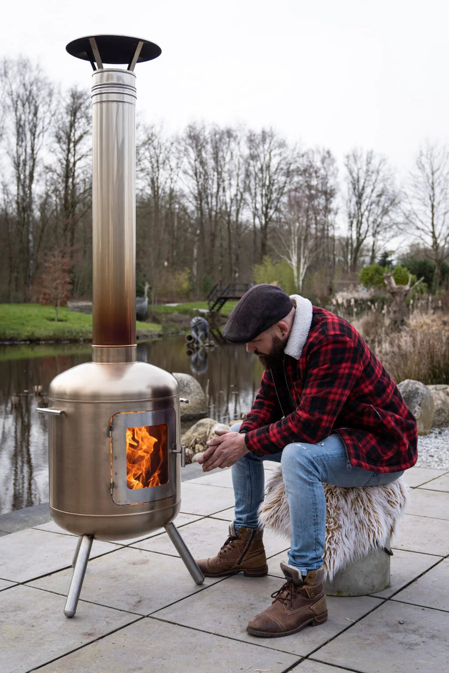 Goodlife Kos Buitenhaard RVS - Firesite