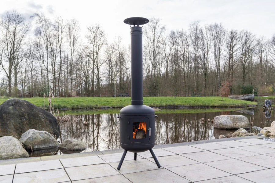 Goodlife Kos Buitenhaard RVS Zwart - Firesite