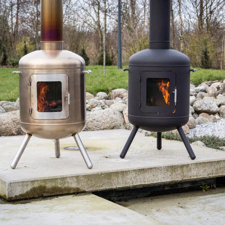 Goodlife Kos Buitenhaard RVS Zwart - Firesite